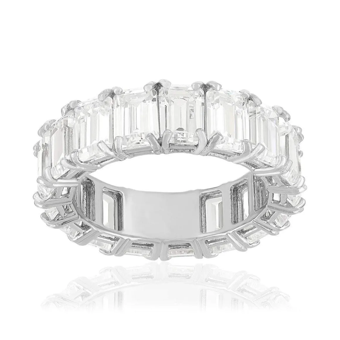 Bague argent 925 zirconias
