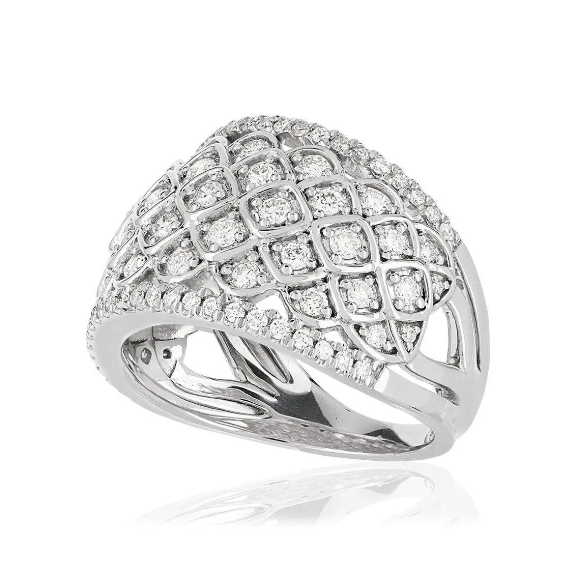 Bague argent 925 zirconias