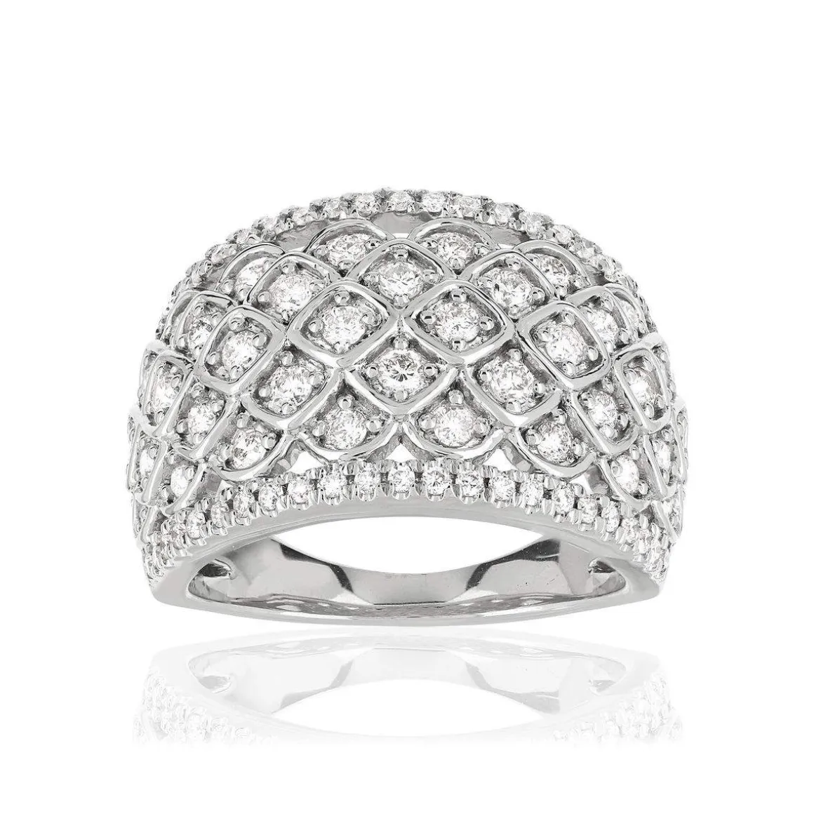 Bague argent 925 zirconias