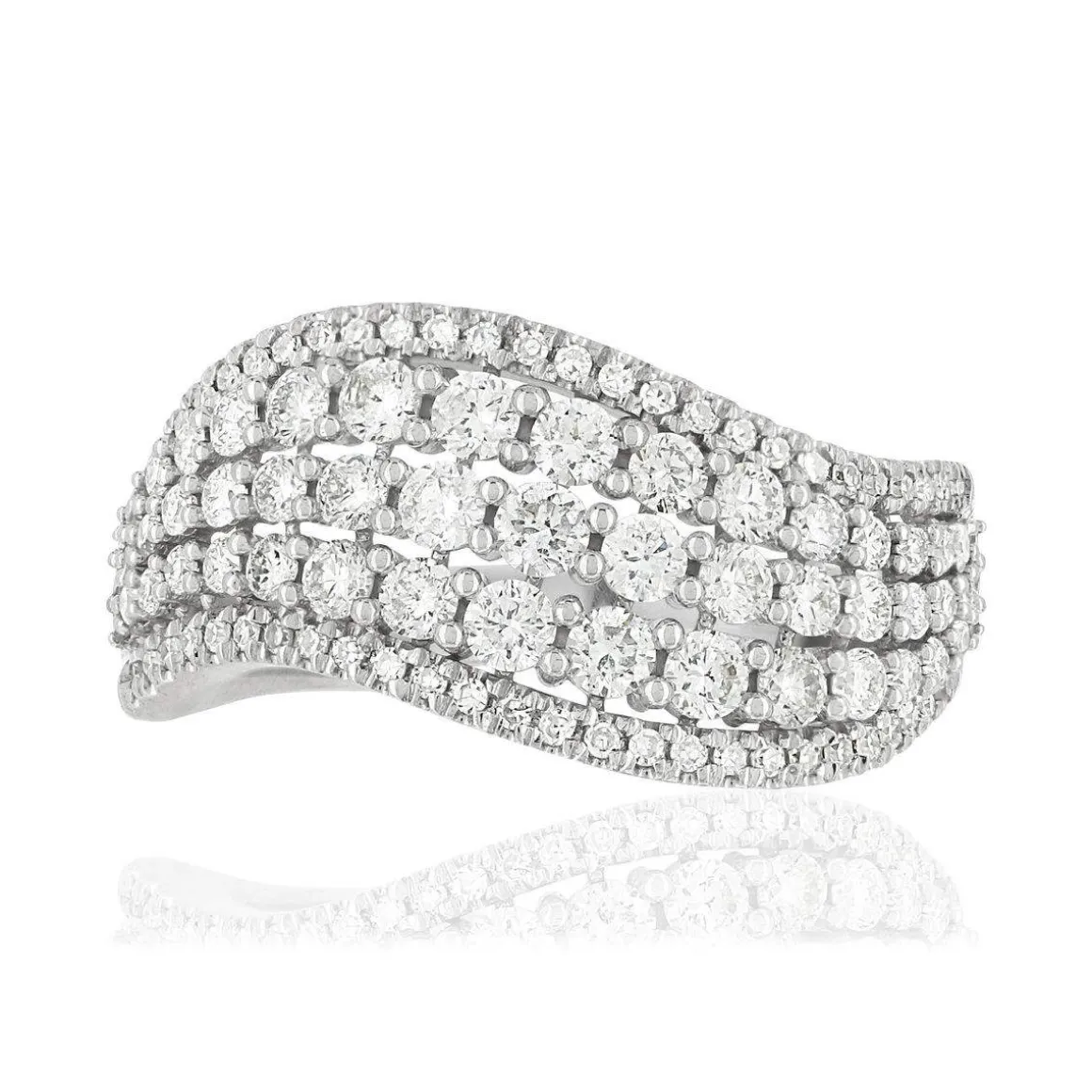 Bague argent 925 zirconias