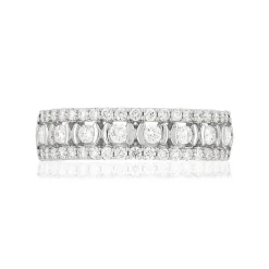Bague argent 925 zirconias