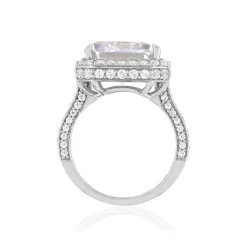Bague argent 925 zirconias