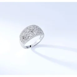 Bague argent 925 zirconias
