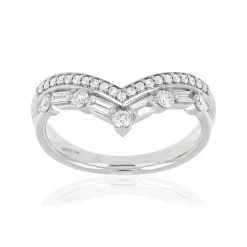 Bague argent 925 zirconias