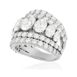 Bague argent 925 zirconias