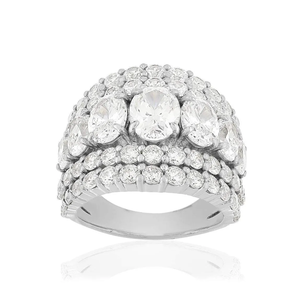 Bague argent 925 zirconias