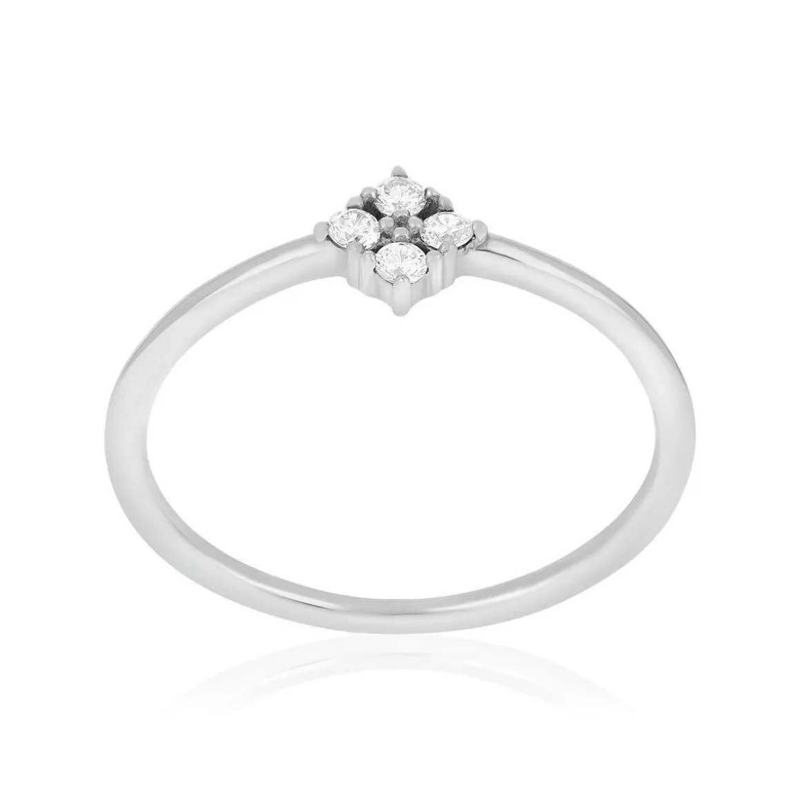 Bague argent 925 zirconias