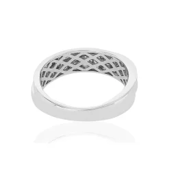 Bague argent 925 zirconias