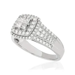 Bague argent 925 zirconias