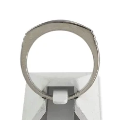 Bague Dhamani d'occasion or 750 blanc diamants