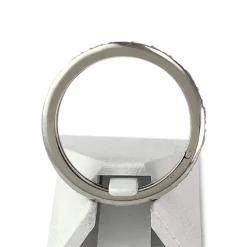 Bague d'occasion or 750 blanc diamants