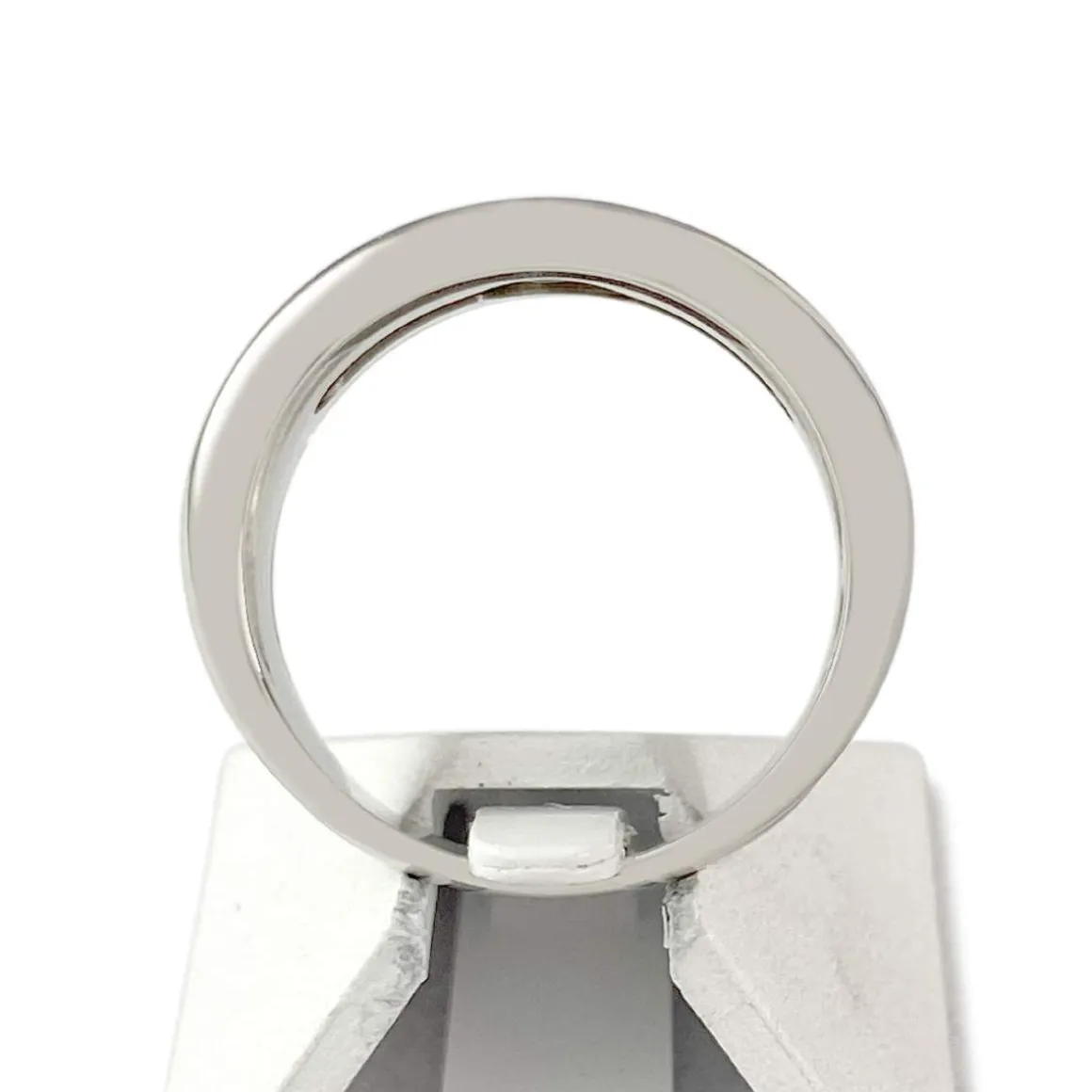 Bague d'occasion or 585 blanc diamants