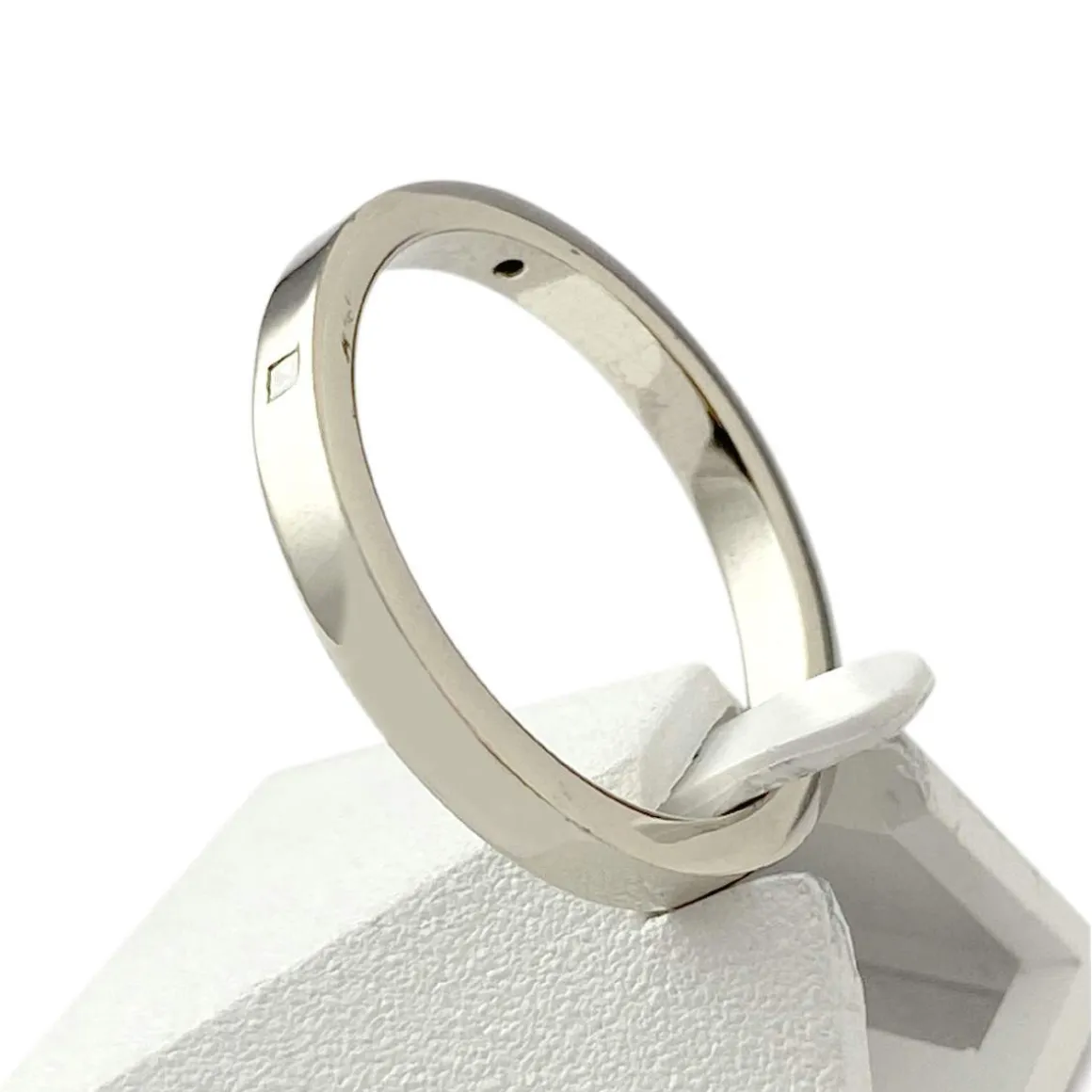 Bague d'occasion or 375 blanc diamants