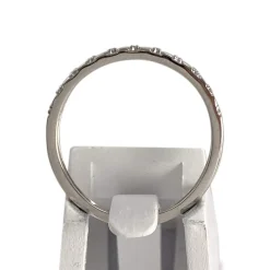 Bague d'occasion or 375 blanc diamants