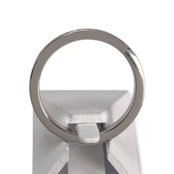 Bague d'occasion or 750 blanc diamants
