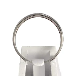 Bague d'occasion or 585 blanc diamant