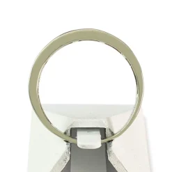 Bague d'occasion or 375 blanc diamants