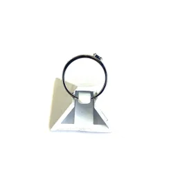 Bague d'occasion or 375 blanc saphir et diamant