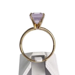 Bague d'occasion or 750 jaune amethyste