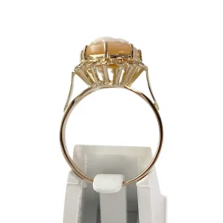 Bague d'occasion or 750 jaune camée