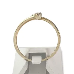 Bague d'occasion or 750 jaune diamants