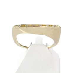 Bague d'occasion or 750 jaune diamants