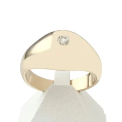 Bague d'occasion or 750 jaune diamants