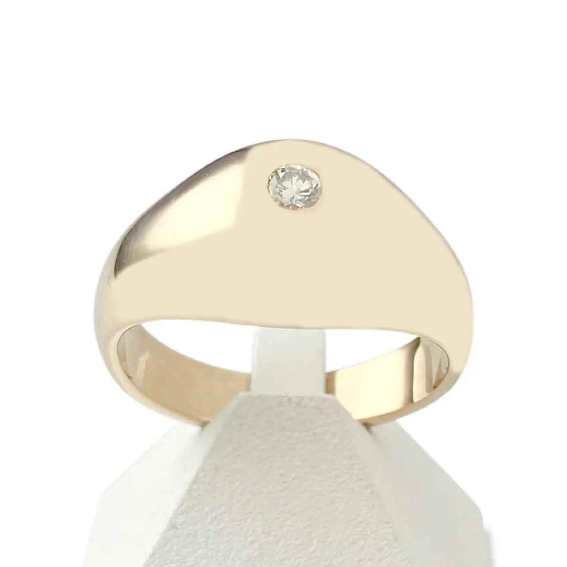 Bague d'occasion or 750 jaune diamants