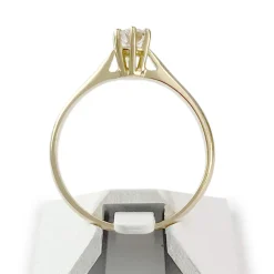 Bague d'occasion or 750 jaune diamant