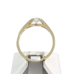 Bague d'occasion or 750 jaune diamant