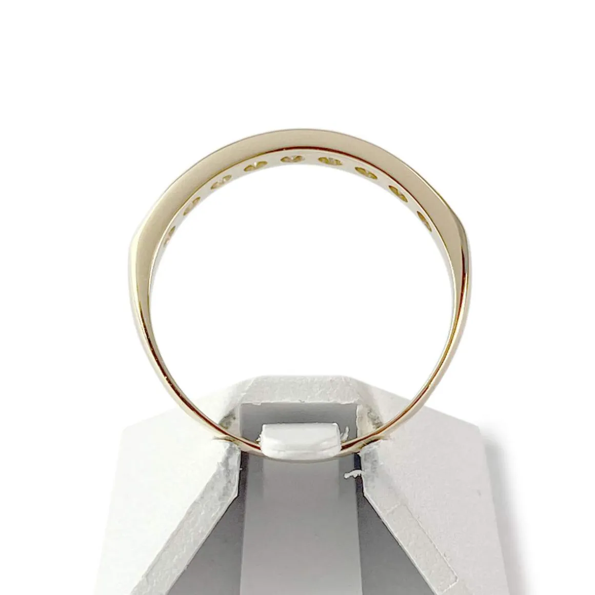 Bague d'occasion or 750 jaune diamants