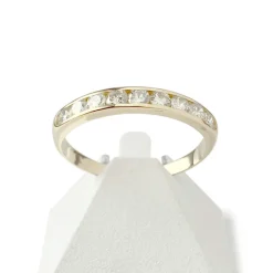 Bague d'occasion or 750 jaune diamants