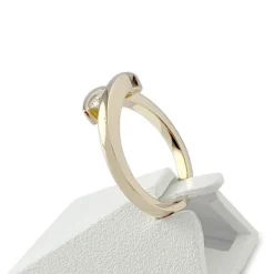 Bague d'occasion or 750 jaune diamants