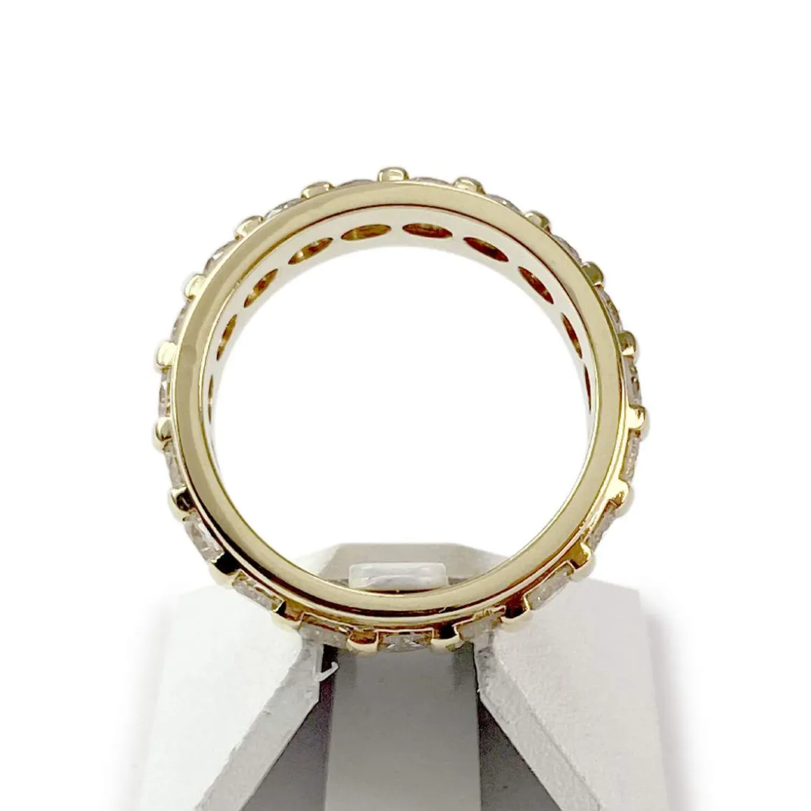 Bague d'occasion or 750 jaune diamants