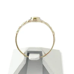 Bague d'occasion or 750 jaune diamants rubis