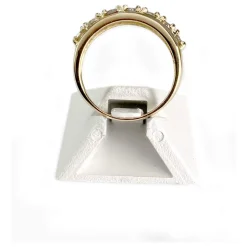 Bague d'occasion or 750 jaune diamants