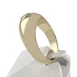 Bague d'occasion or 750 jaune diamant
