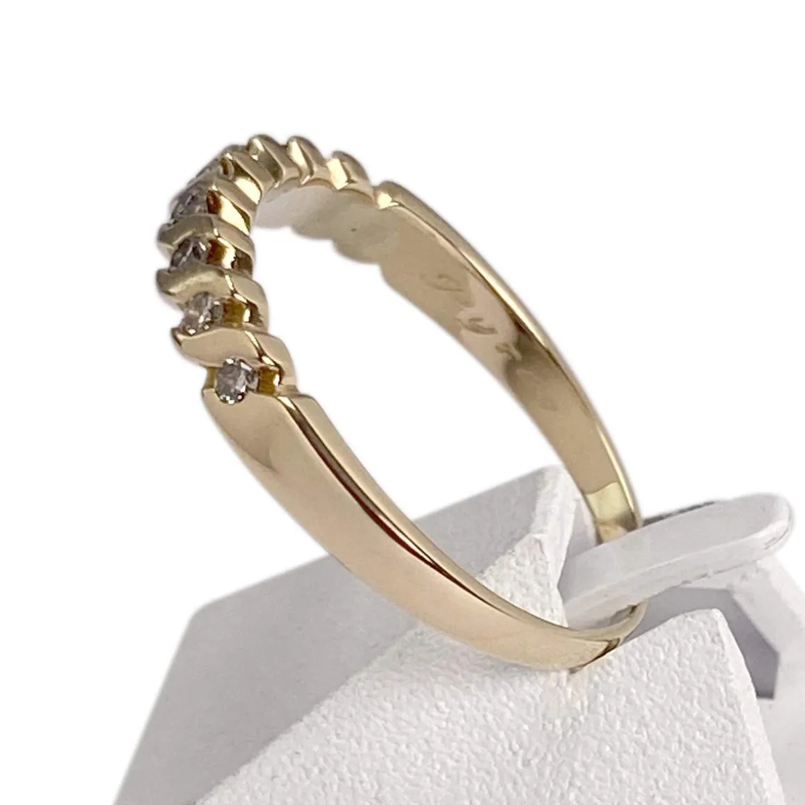 Bague d'occasion or 750 jaune diamant