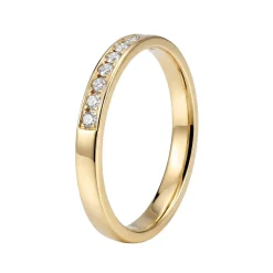 Bague d'occasion or 750 jaune diamants