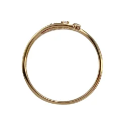Bague d'occasion or 750 jaune diamant