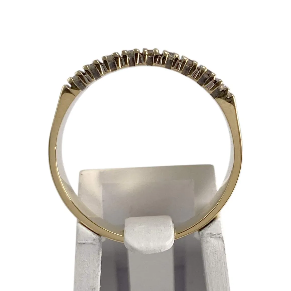 Bague d'occasion or 750 jaune diamants