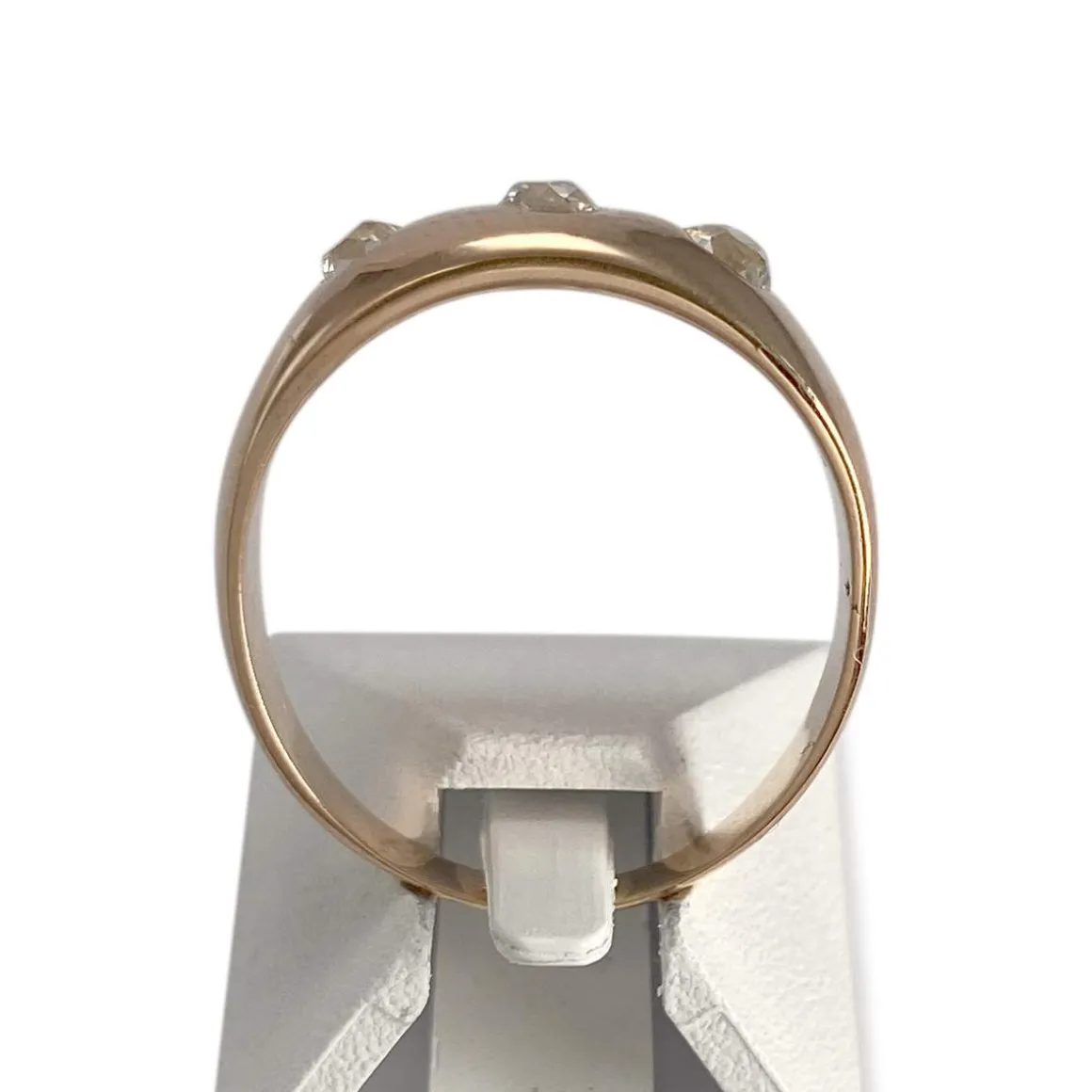 Bague d'occasion or 750 jaune diamant