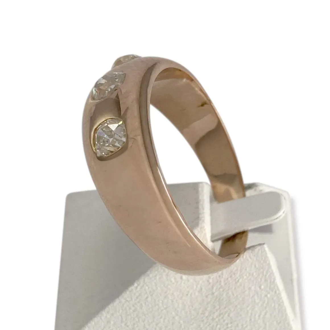 Bague d'occasion or 750 jaune diamant