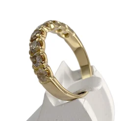 Bague d'occasion or 750 jaune diamants