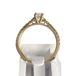 Bague d'occasion or 750 jaune diamants