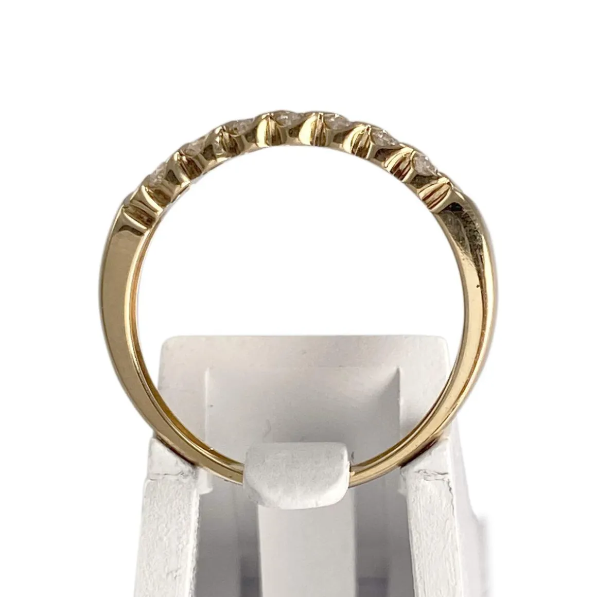 Bague d'occasion or 750 jaune diamants