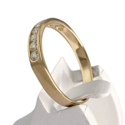 Bague d'occasion or 750 jaune diamants