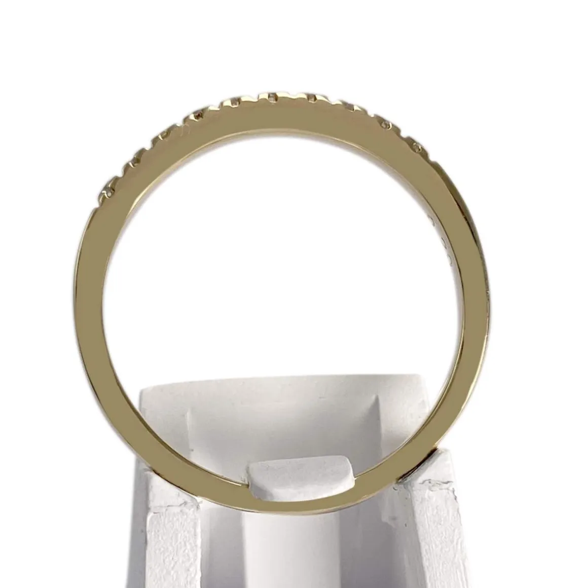 Bague d'occasion or 750 jaune diamants