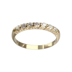 Bague d'occasion or 750 jaune diamants
