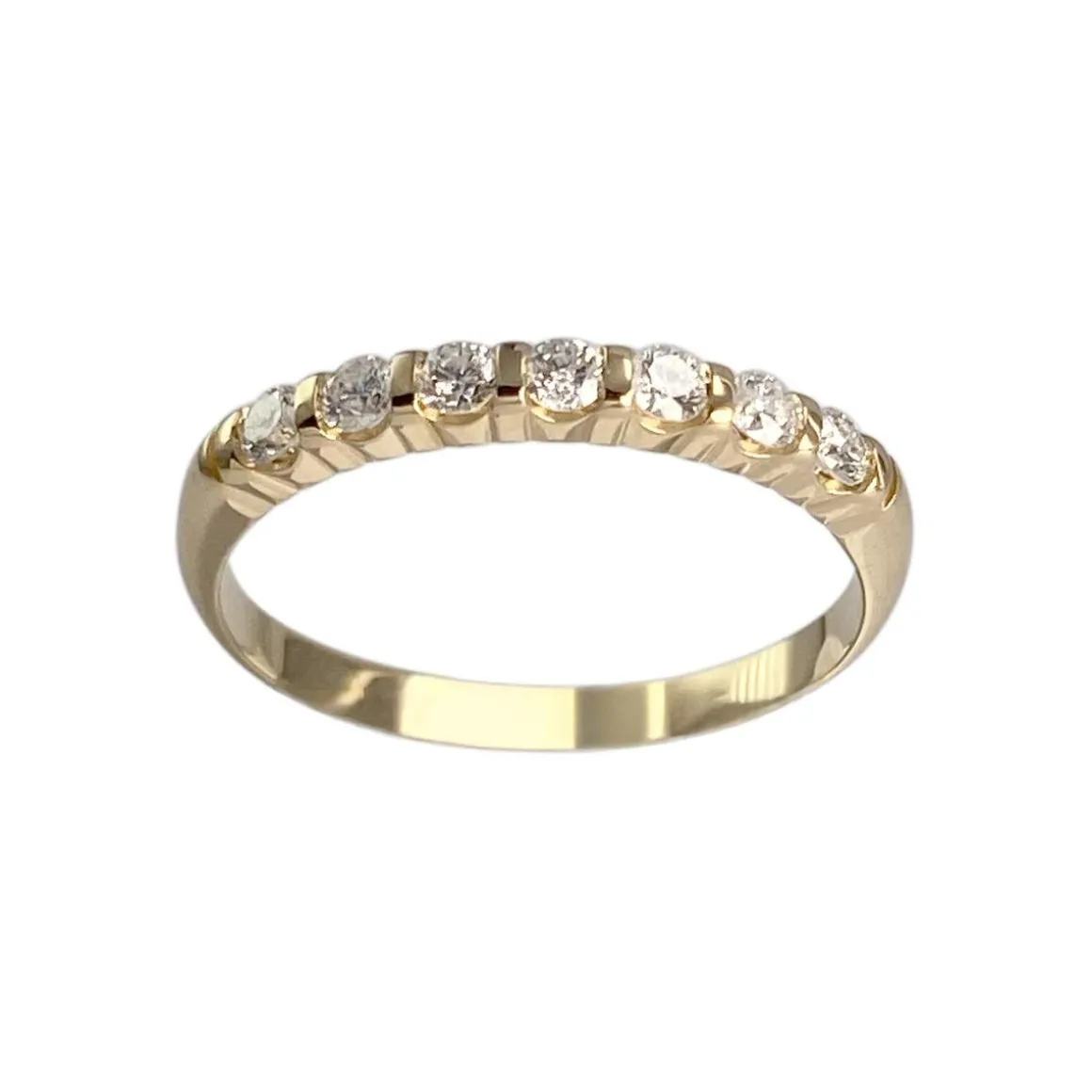 Bague d'occasion or 750 jaune diamants